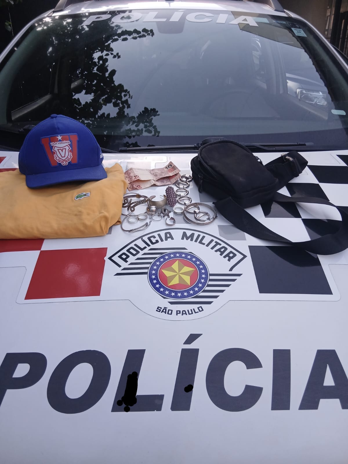 Joalheria é furtada e autor é preso pela Polícia Militar