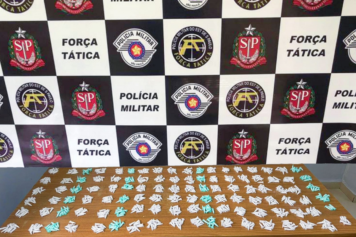 ROCAM prende traficante no bairro Porto Real, em Araçatuba