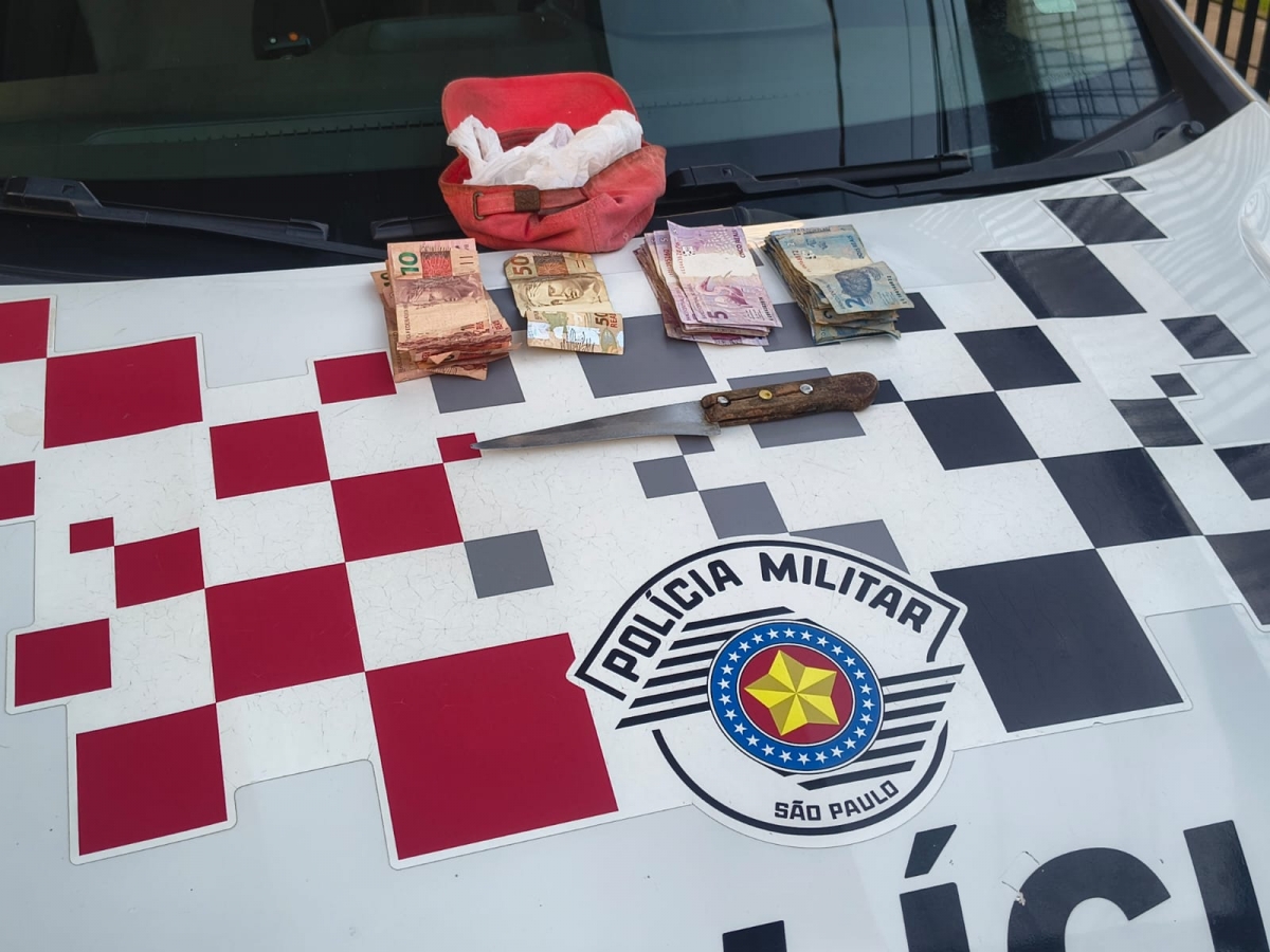 Homem rouba sorveteria e é preso pela Polícia Militar