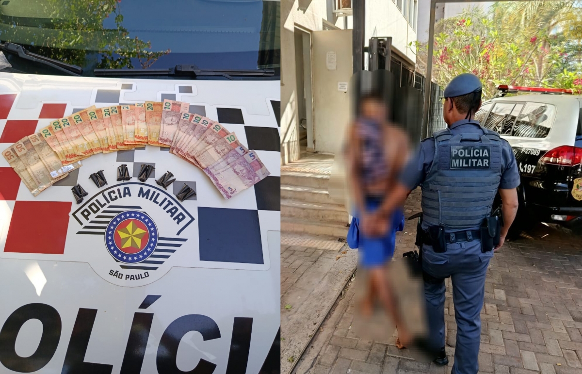 Homem é preso por tráfico de drogas em casa abandonada no bairro Água Branca