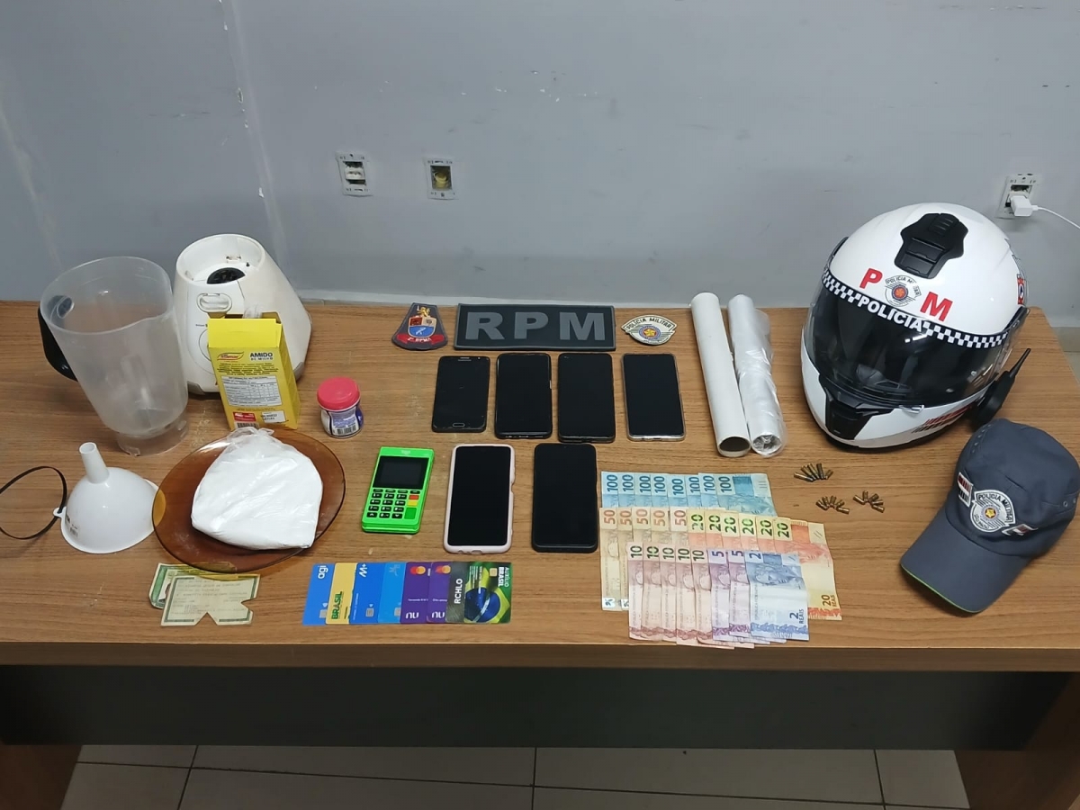 Traficante é preso no bairro Águas Claras, em Araçatuba