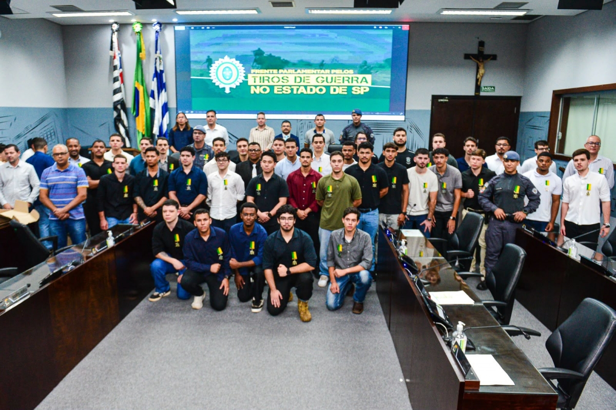 Araçatuba recebe solenidade da Medalha Mérito Tiro de Guerra.