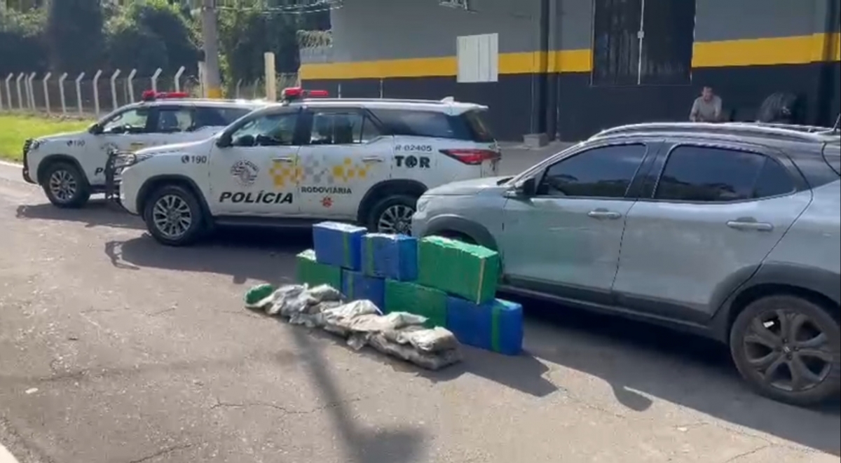 Traficante é preso com mais de 200kg de drogas