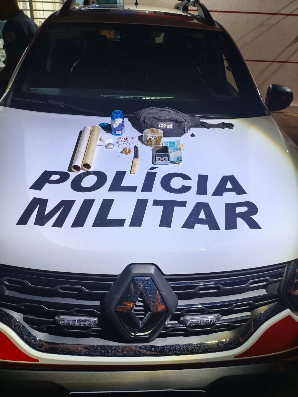  Polícia Militar prende traficante em Auriflama