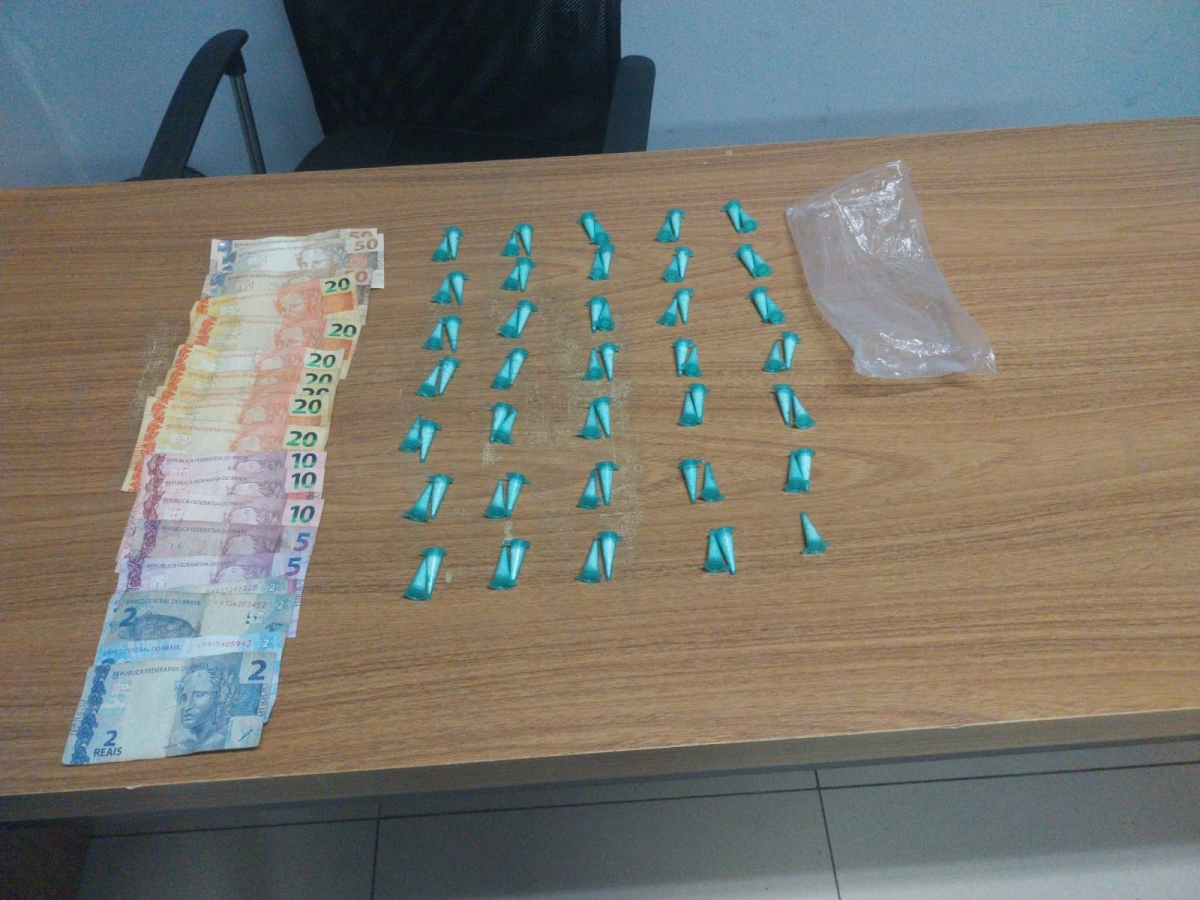 Traficante é preso no bairro São José, em Araçatuba