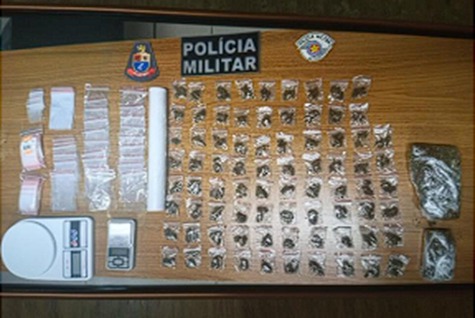 Traficante é preso no bairro João Batista Botelho, em Araçatuba