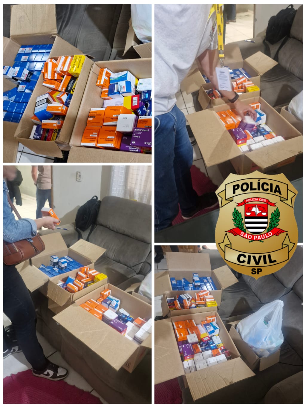 Polícia Civil apreende medicamentos falsificados em Birigui