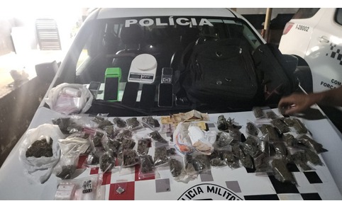 Traficante é preso por tráfico e associação ao tráfico em Ilha Solteira