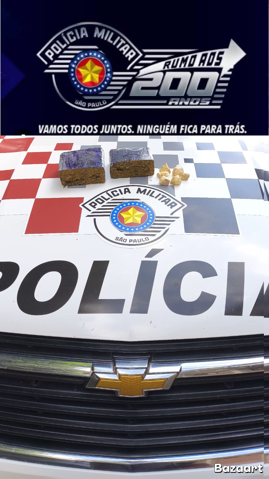 Polícia Militar prende mais um traficante em General Salgado.