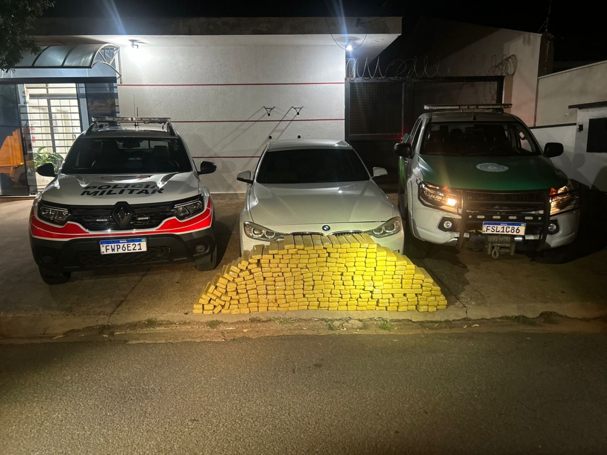 Traficante é preso com 300kg  de maconha, em Auriflama