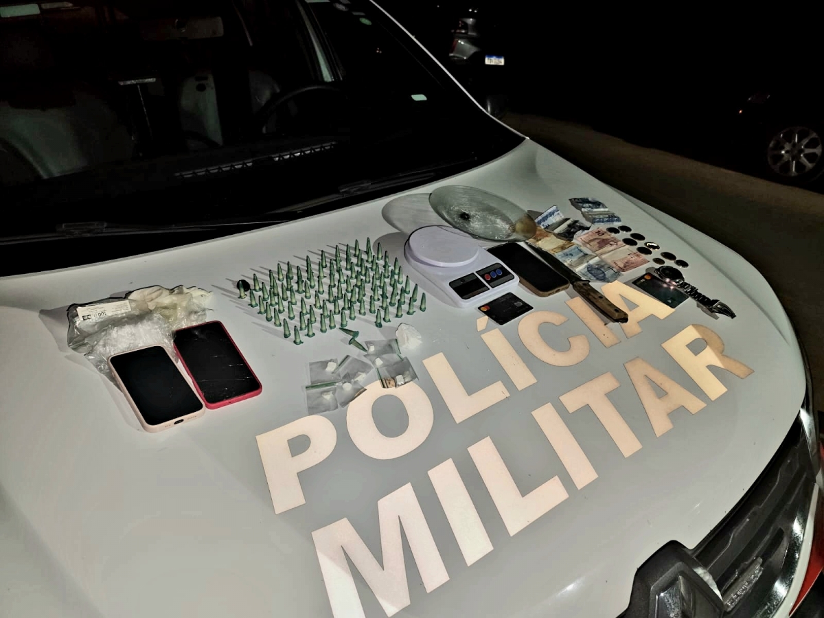 Dupla é presa em operação das polícias civil e militar