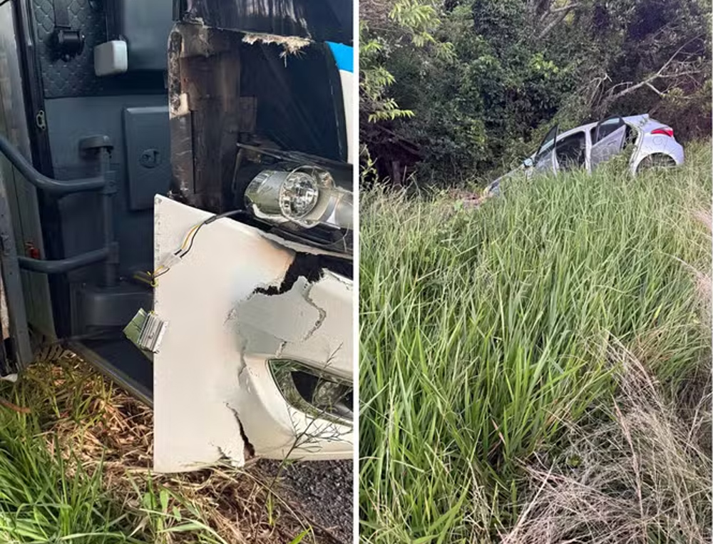 Mulher sobrevive a acidente e morre atropelada ao pedir ajuda