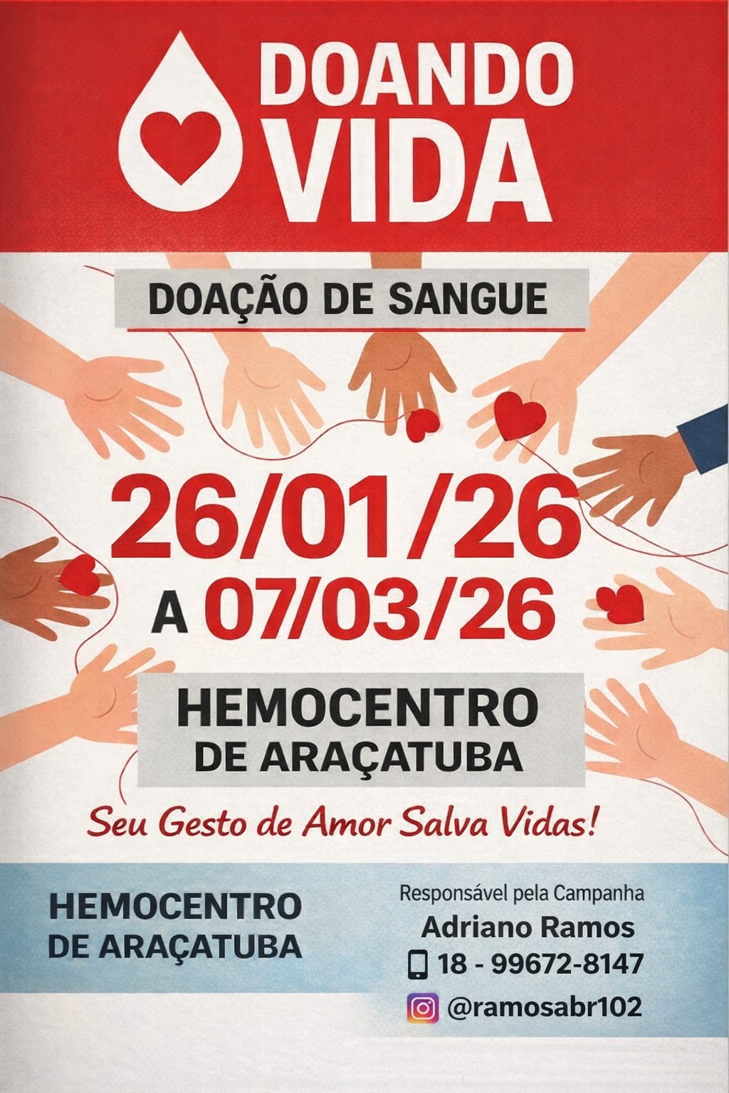 Campanha Doação de Sangue