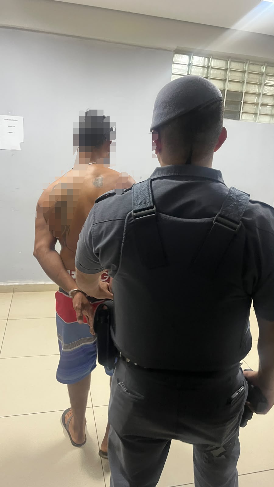 Mais um procurado pela justiça é preso em Valparaíso neste domingo.