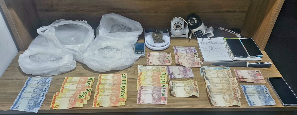 Homens são presos por violência doméstica, lesão corporal e tráfico de drogas