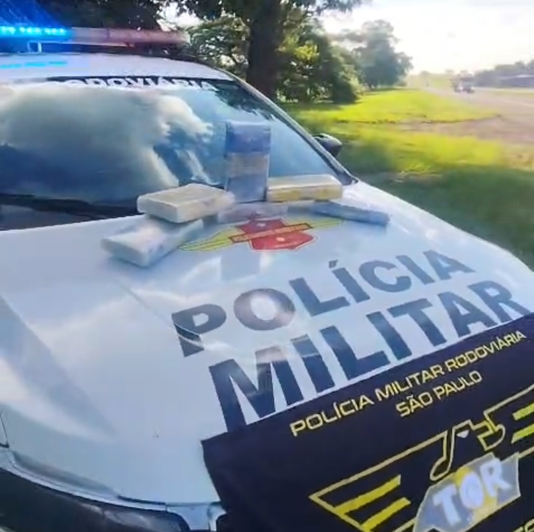 Mulher é presa com 6,280 kg de skunk em rodovia pela polícia rodoviária