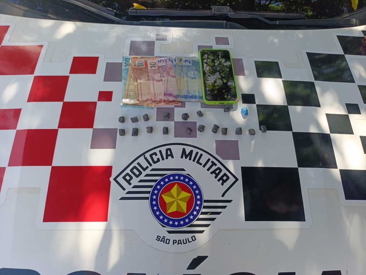 Traficante é preso pela Polícia Militar em Auriflama