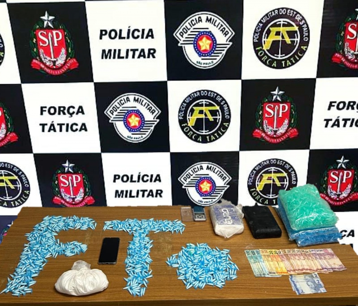 Força Tática prende traficante no bairro São José em Araçatuba