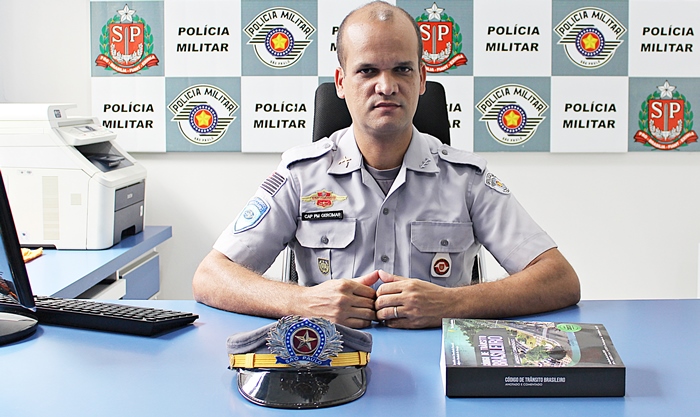Capitão da Polícia Militar Rodoviária Gercimar, é designado para o CONTRAN (Conselho Nacional de Trânsito) (CONTRAN).