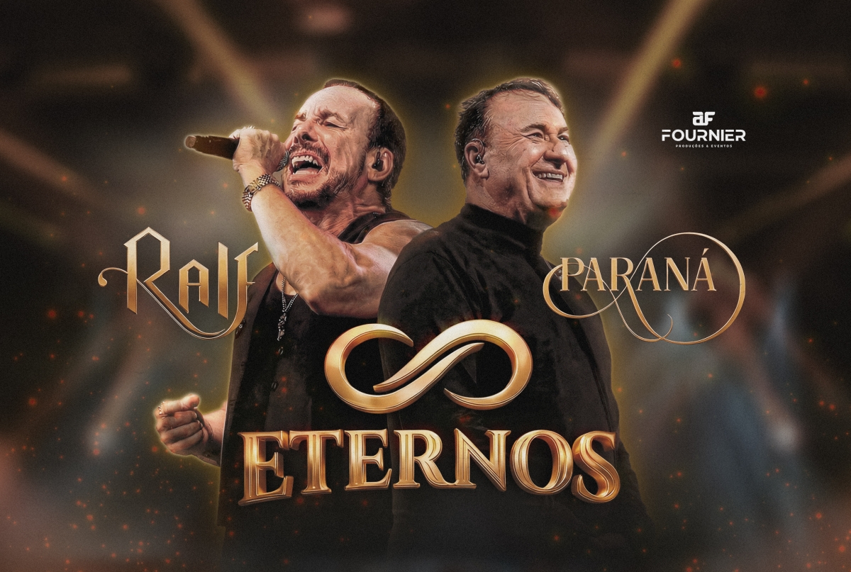 "Eternos" reúne Clássicos do Sertanejo com Ralf e Paraná em Araçatuba