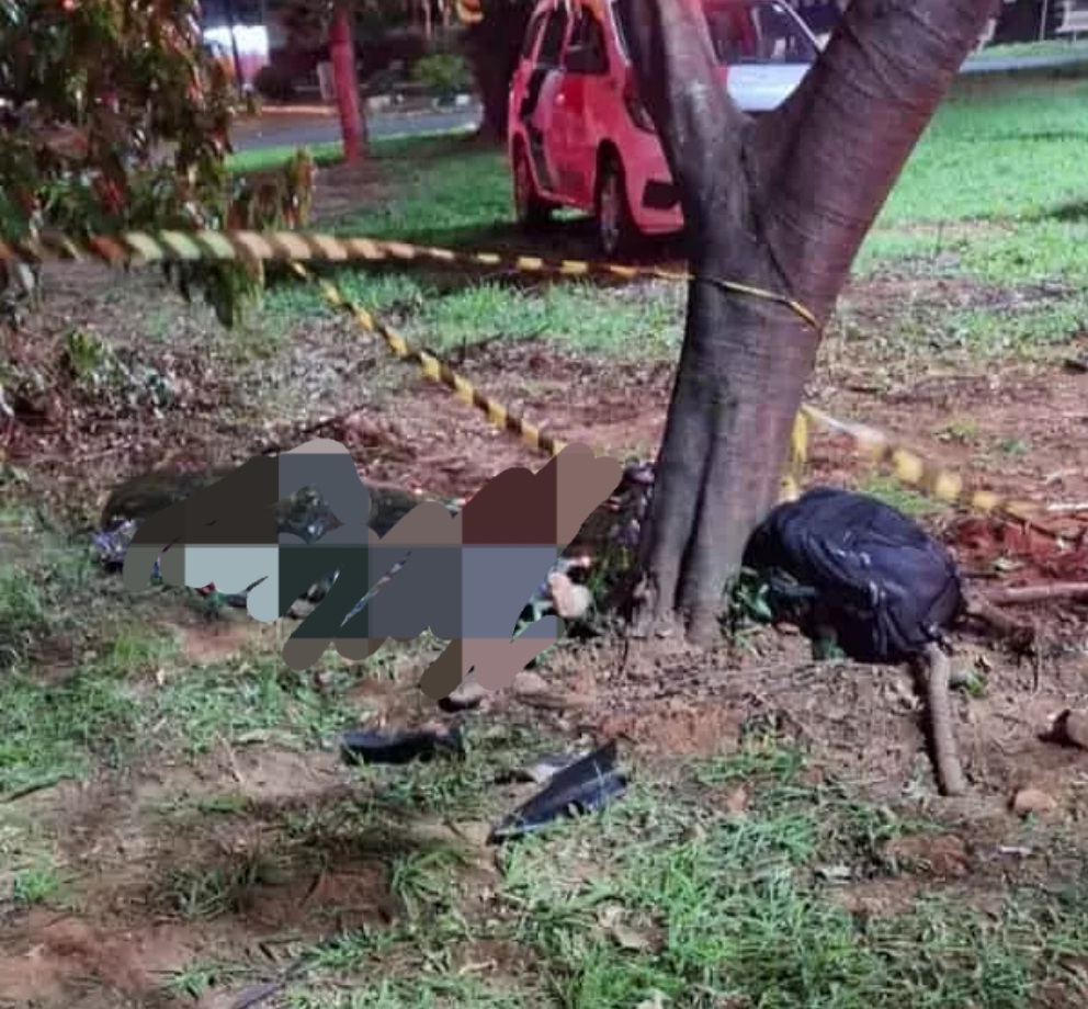 Homem morre ao bater moto em árvore em Araçatuba 